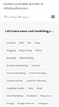 Mobile Screenshot of marketingstrategies.com